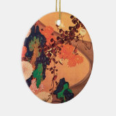 岩の流れによる菊（1760年） セラミックオーナメント (右)