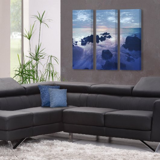 岩の海3ピース キャンバスプリント