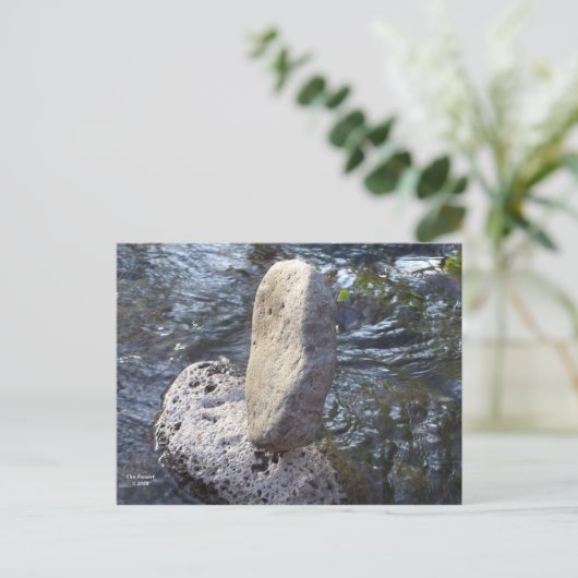 岩の渦 ポストカード (スタンド正面)