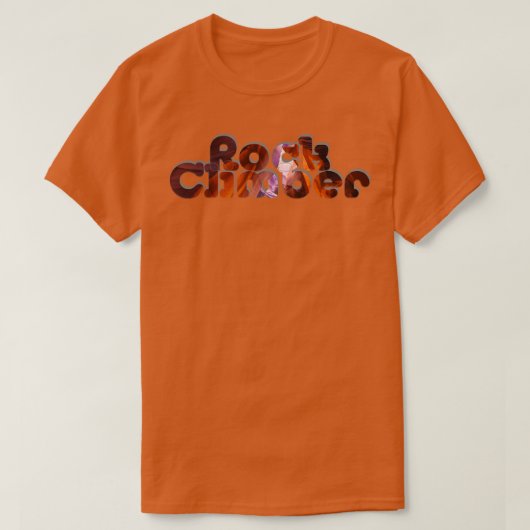 岩の登山者 Tシャツ (デザイン正面)