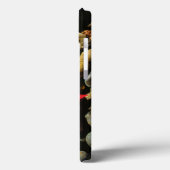 岩の背景のカエデの葉 Case-Mate iPhoneケース (裏面 / 左)