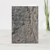 岩の荒い表面 カード (正面)