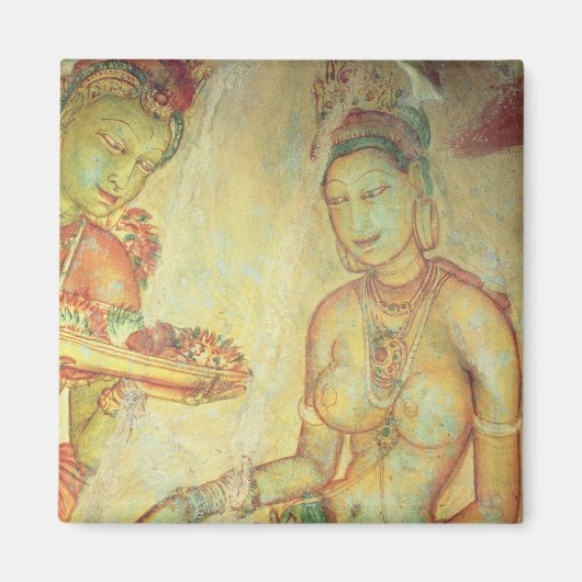 岩の要塞から出た雲の水路 マグネット (正面)