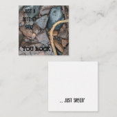 岩の角の塔と言う空白のだけ ノートカード (正面/裏面)