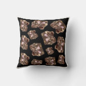 岩の道のパターン クッション (裏面)