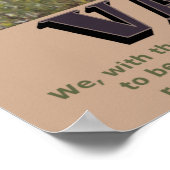 岩の道（値）に沿って ポスター (角)