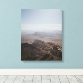 岩の風景 キャンバスプリント (インサイチュ (ウッドフロア))