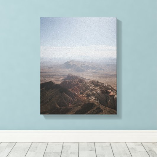 岩の風景 キャンバスプリント (インサイチュ (ウッドフロア))