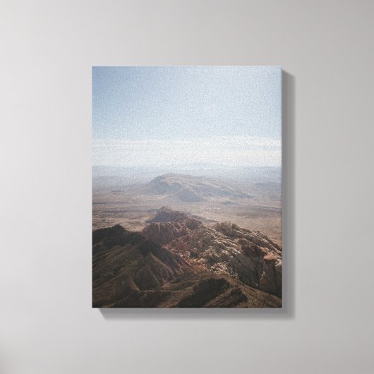 岩の風景 キャンバスプリント (正面)