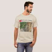 岩は登山 Tシャツ (正面フル)