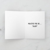 岩または岩とロールあなたの誕生日 カード (内部)