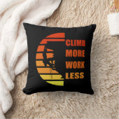 岩やる気を起こさせる登山ことわざ クッション (ブランケット)