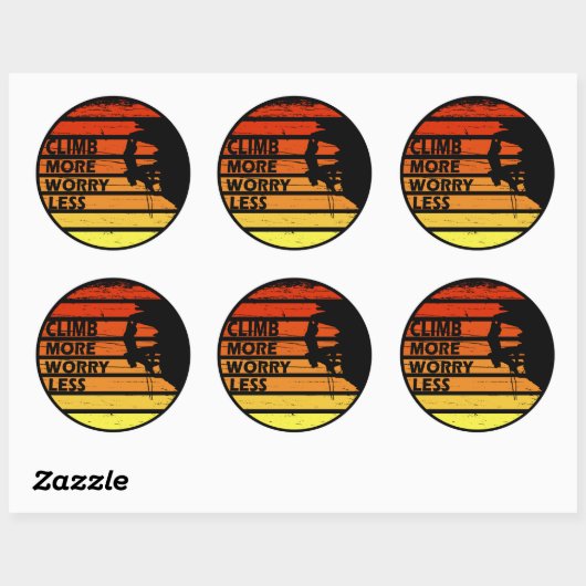 岩やる気を起こさせる登山ことわざ ラウンドシール (シート)