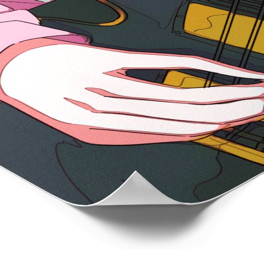 岩を打ち砕く ポスター (角)