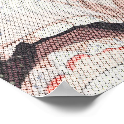 岩を打ち砕く ポスター (角)