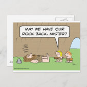 岩を返してもらってもいい? ポストカード (正面/裏面)