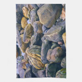 岩カラフル岩 キッチンタオル (縦)