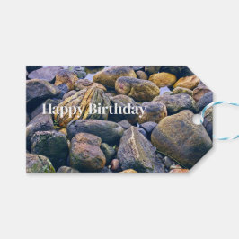 岩カラフル岩 ギフトタグ