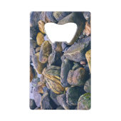 岩カラフル岩 クレジットカード栓抜き (正面)