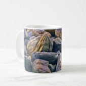岩カラフル岩 コーヒーマグカップ (正面左)