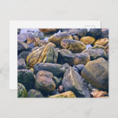 岩カラフル岩 シーズンポストカード (正面/裏面)