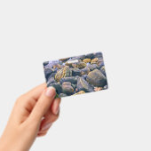 岩カラフル岩 バッジ (手持ち)