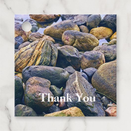 岩カラフル岩 フェイバータグ (正面)