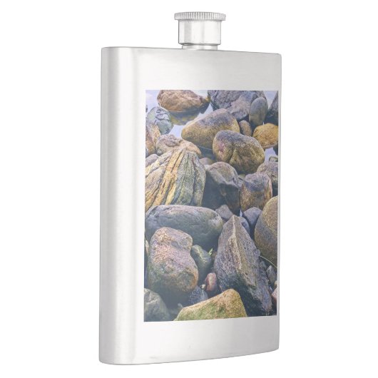 岩カラフル岩 フラスク (右)