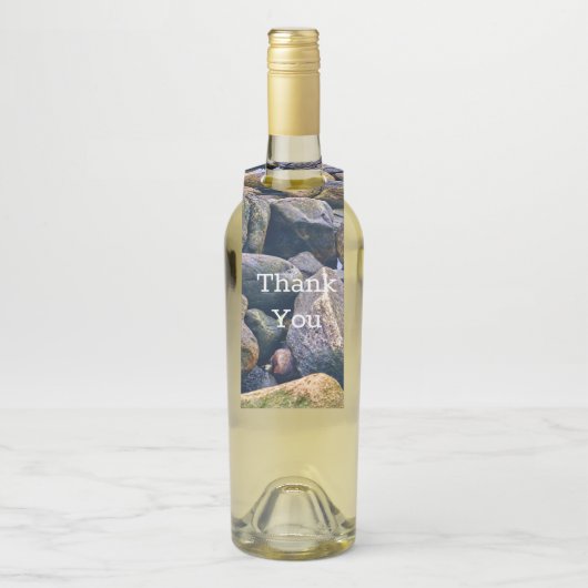 岩カラフル岩 ボトルネックタグ (ボトル)