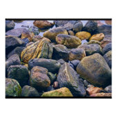 岩カラフル岩 ポスター (正面)