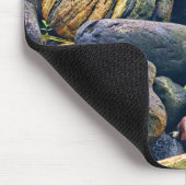 岩カラフル岩 マウスパッド (コーナー)