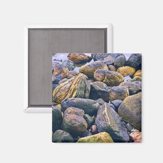 岩カラフル岩 マグネット (正面/裏面)