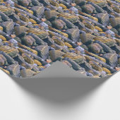 岩カラフル岩 ラッピングペーパー (角)