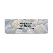 岩カラフル岩 ラベル (正面)