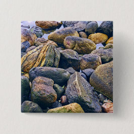 岩カラフル岩 缶バッジ