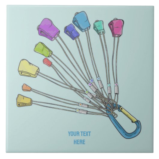 岩カラフル登山のナッツ タイル (正面)