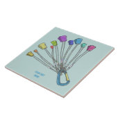 岩カラフル登山のナッツ タイル (側面)