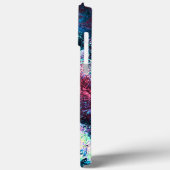 岩クレーターのように見えるピンク色のスプラッシュ増加 Case-Mate iPhoneケース (裏面 / 左)