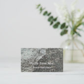 岩クールモダン花崗岩クリスチャン教会の牧師 名刺 (スタンド正面)