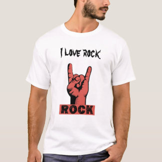 岩クール好きのTシャツ Tシャツ