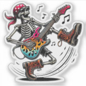 岩クール星骨格 シール (正面)