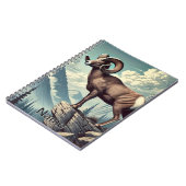 岩パーソナライズされたの多い作物の羊 ノートブック (左側)