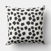 岩フェイク黒白の屋内 アウトドアクッション (裏面)