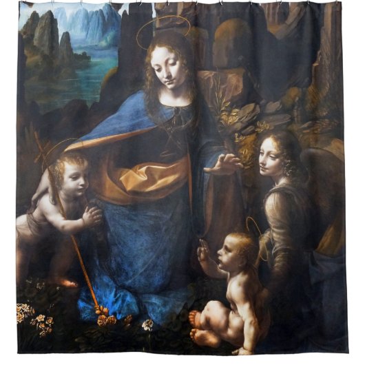 岩ヴァージン シャワーカーテン (正面)