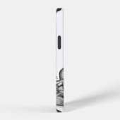 岩上のドラゴン iPhoneケース (右側面)