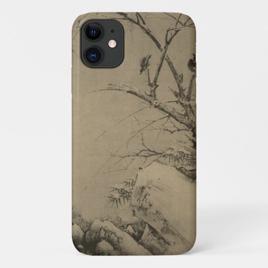 岩中国のと木のある風景 Case-Mate iPhoneケース (裏面)