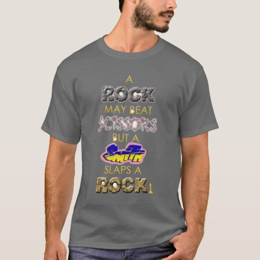 岩切りスミス Tシャツ (正面)