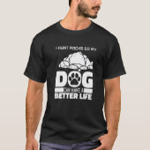 岩収集犬の地質学 – Geologist Rock Hunti Tシャツ (正面)