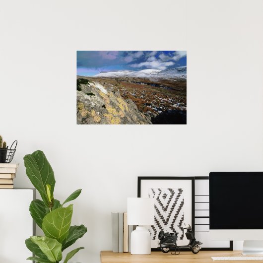 岩場 ポスター (ホームオフィス)