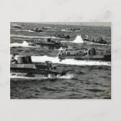 岩尾島に対する第二次米海兵隊の侵攻 ポストカード (正面)